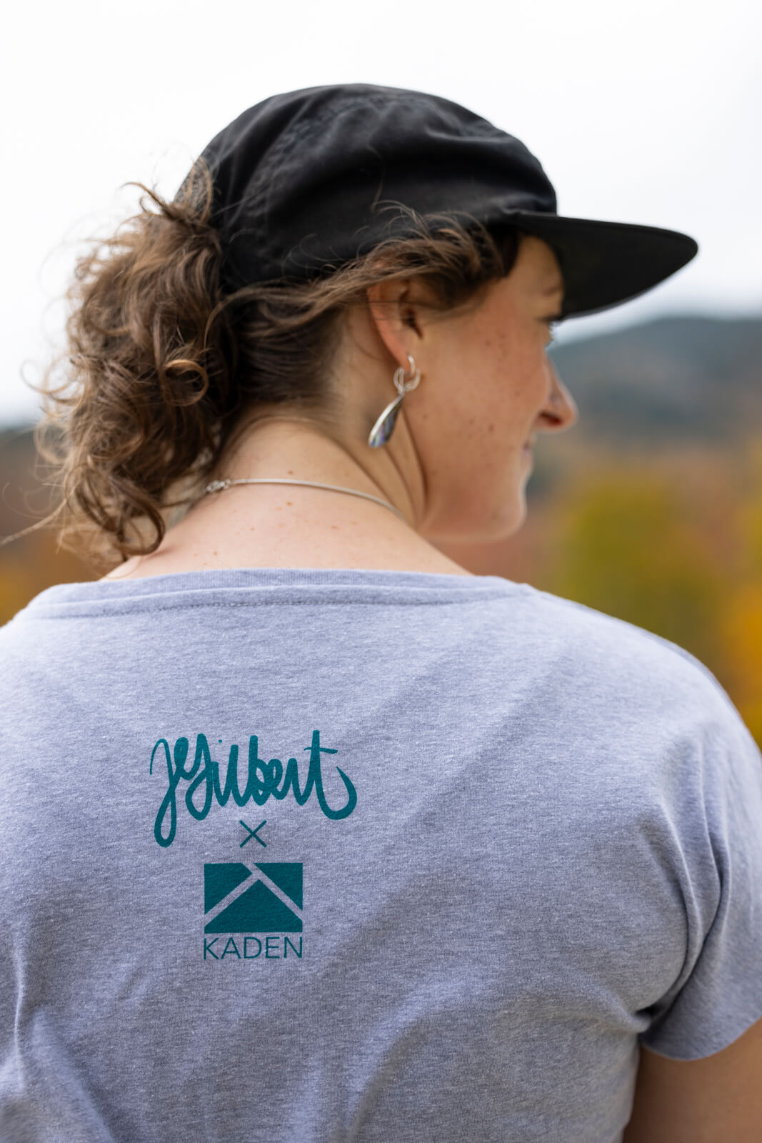 Dolman Sleeve Shirt - Down the Line - Grey by Kaden Apparel