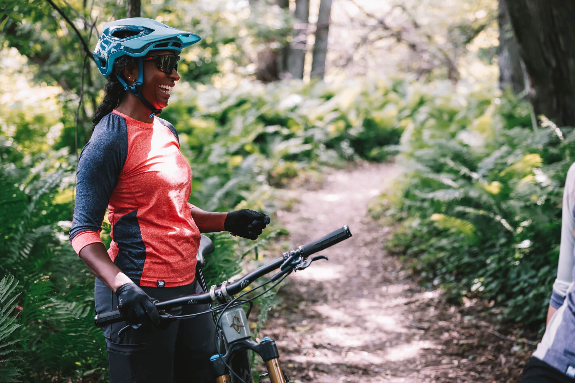 Gryla 3/4 Sleeve Jersey - Dark Persimmon/Plum by Kaden Apparel