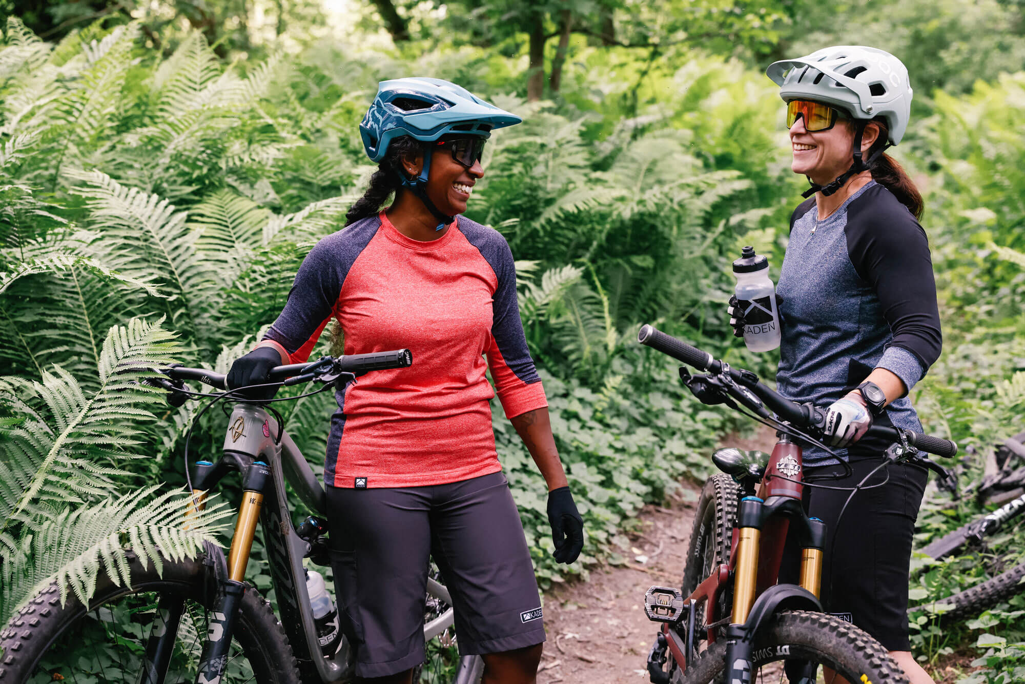 Gryla 3/4 Sleeve Jersey - Dark Blue/Black by Kaden Apparel