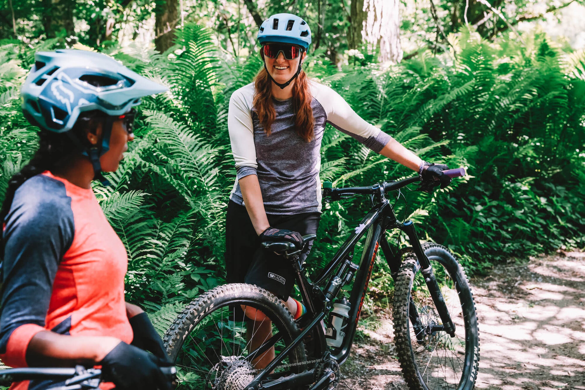 Gryla 3/4 Sleeve Jersey - Orchid/Toffee by Kaden Apparel