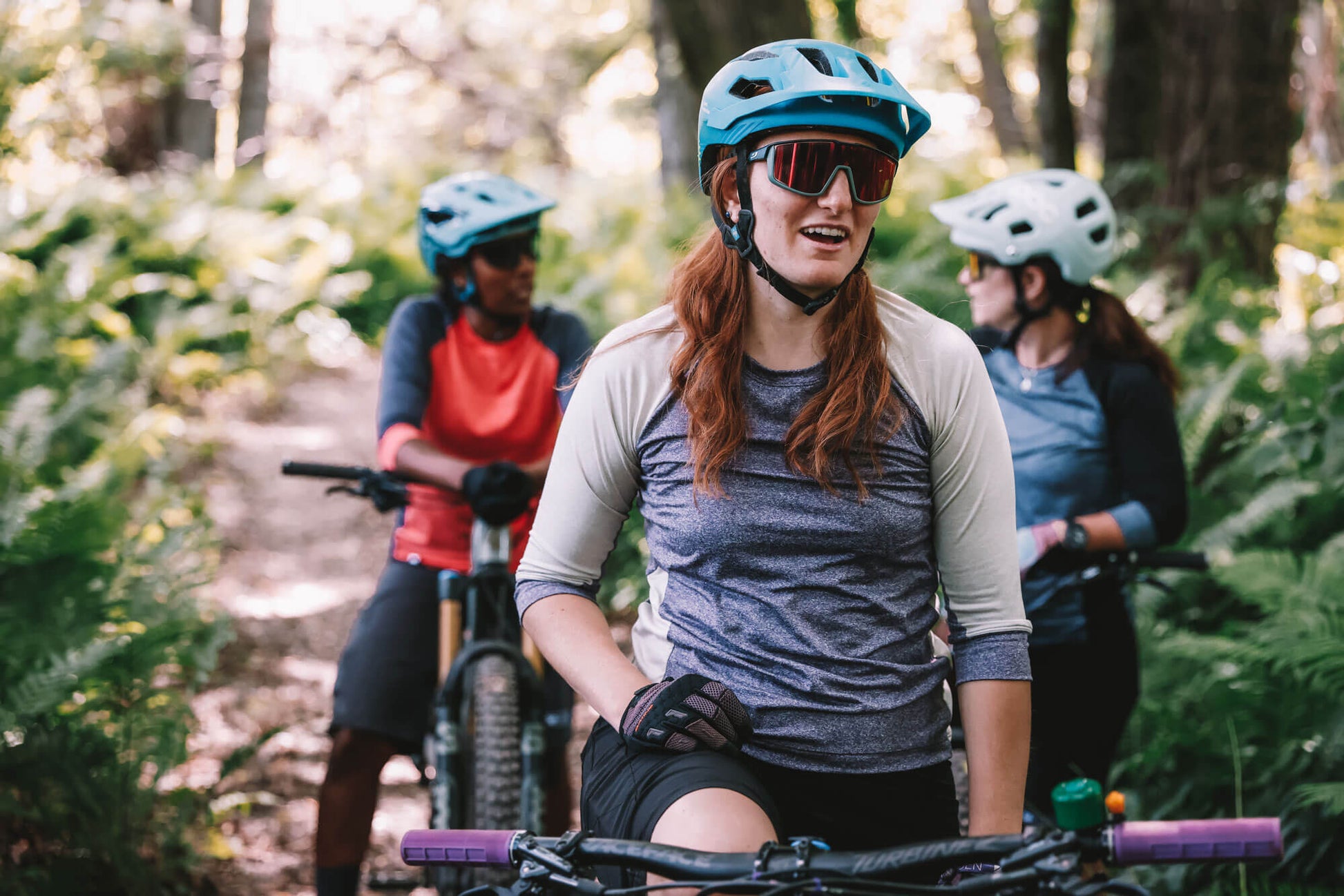 Gryla 3/4 Sleeve Jersey - Orchid/Toffee by Kaden Apparel