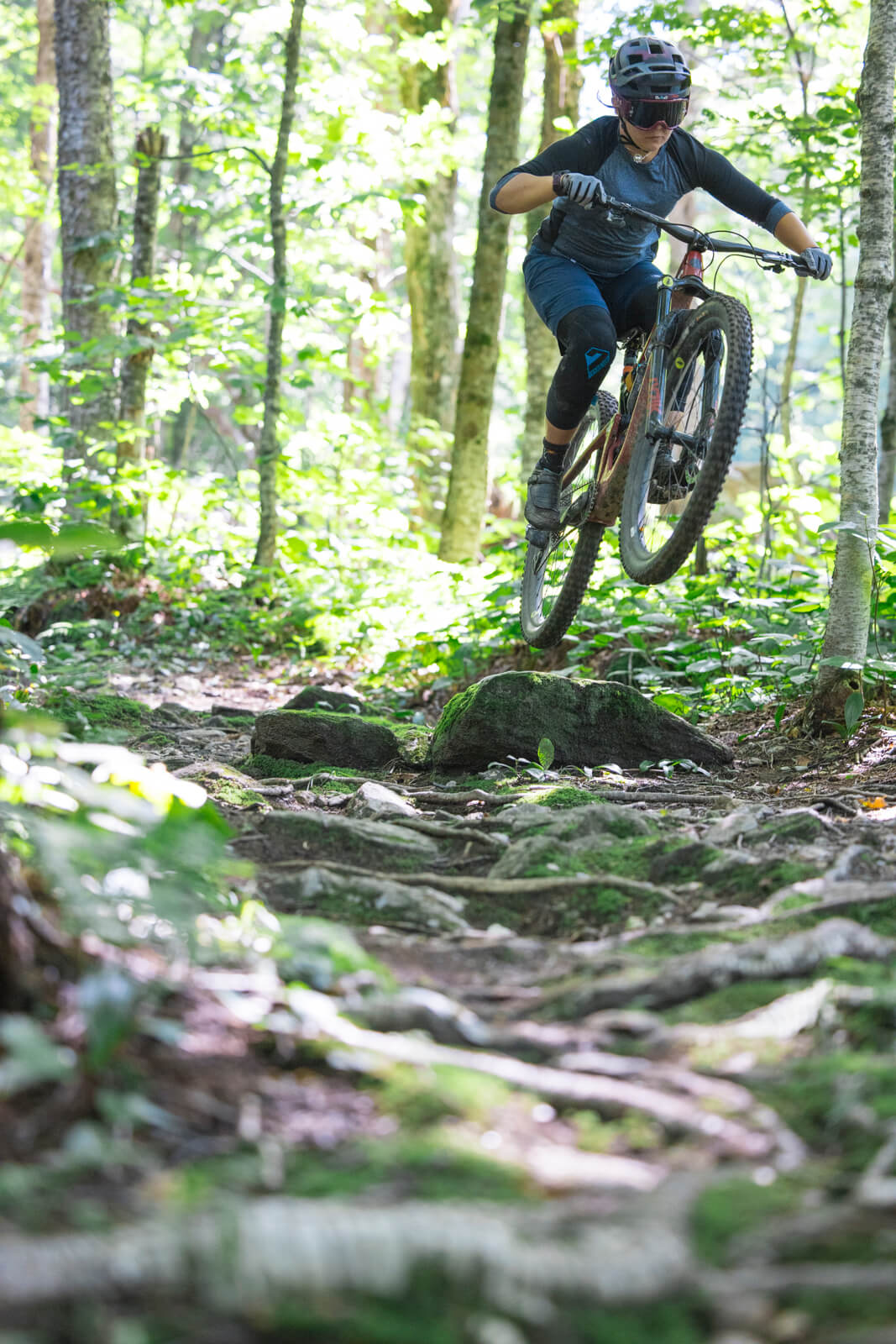 Gryla 3/4 Sleeve Jersey - Dark Blue/Black by Kaden Apparel