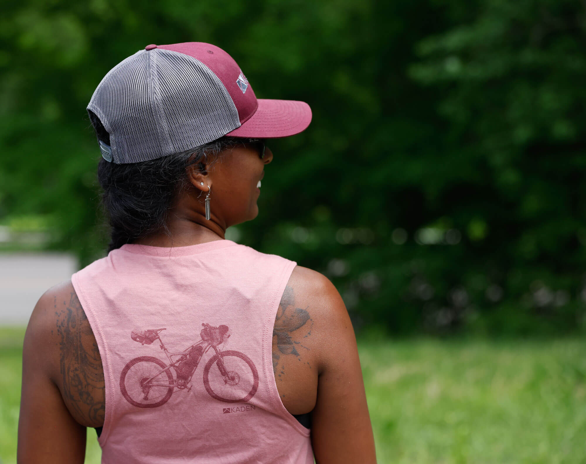Trucker Hat - Burgundy by Kaden Apparel