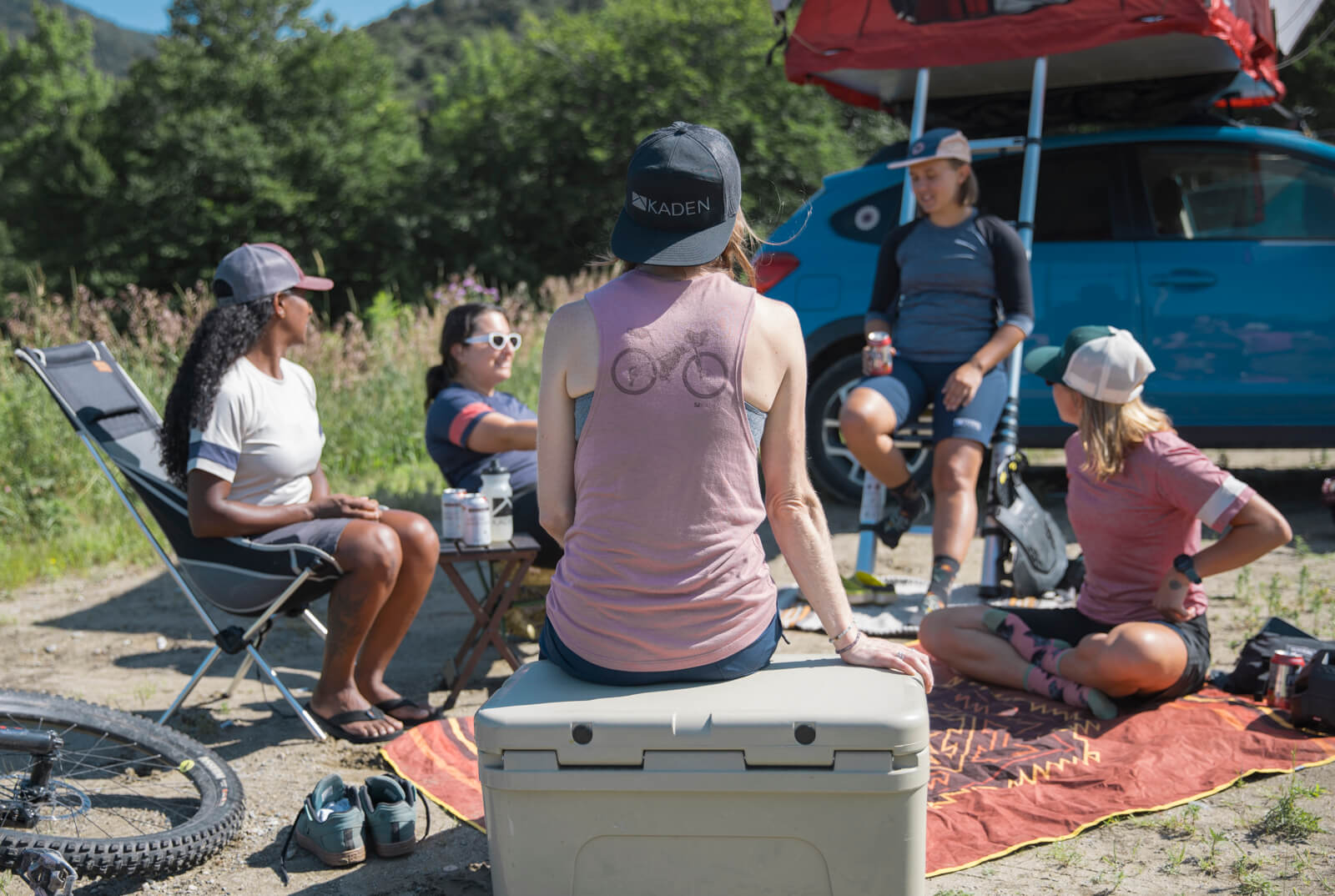 Muscle Tank Top - Mauve by Kaden Apparel
