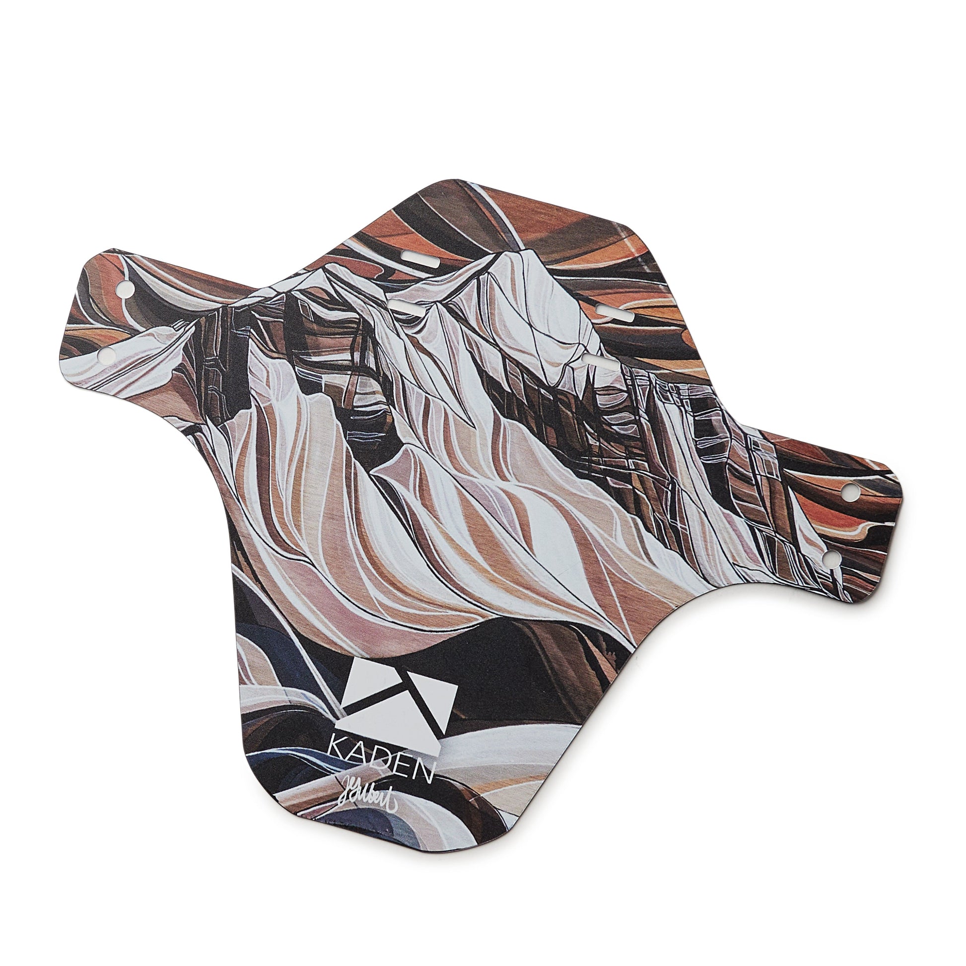 Mountain Bike Fender - Eye of the Storm Begbie by Kaden Apparel