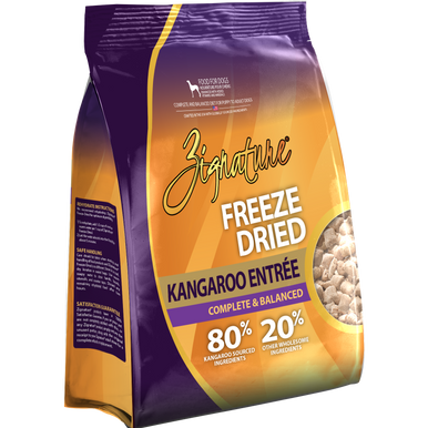 Zignature Freeze Dried Kangaroo Entrée 4oz