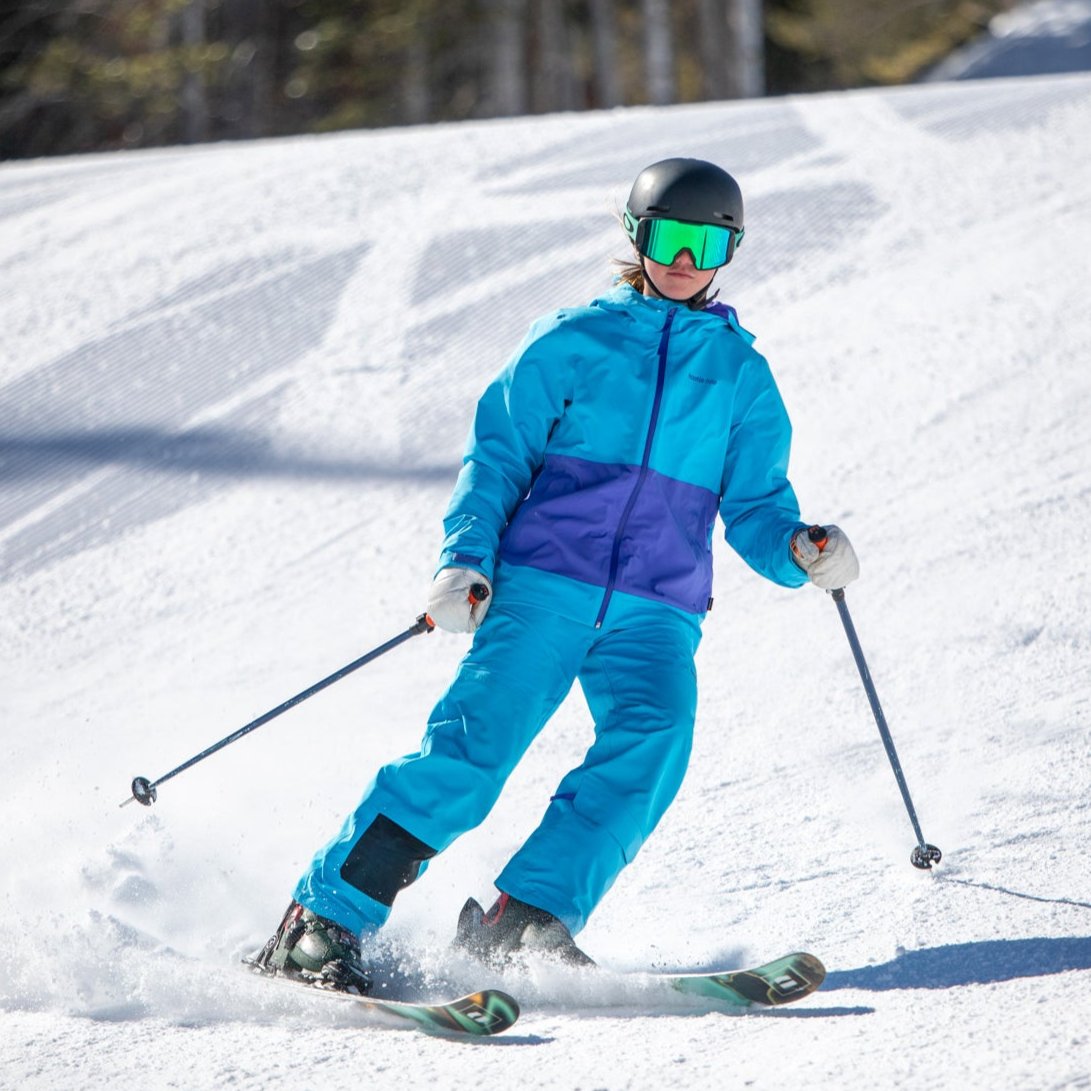 Kids Pinnakle Insulated Jacket - Cyan/Blue Shadow by Hootie Hoo