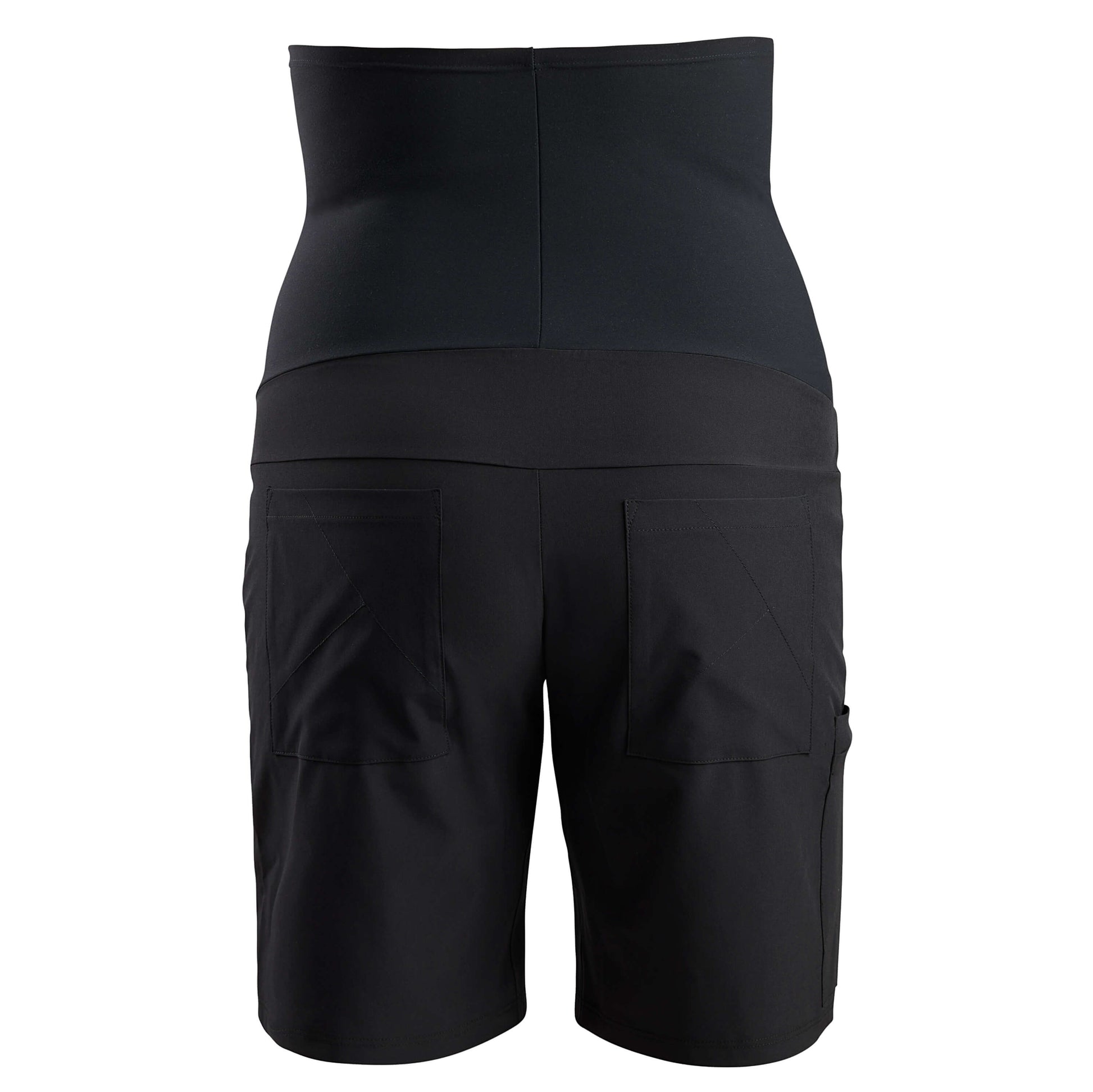 Kokopelli Maternity Mountain Bike/Hike Shorts - Black by Kaden Apparel