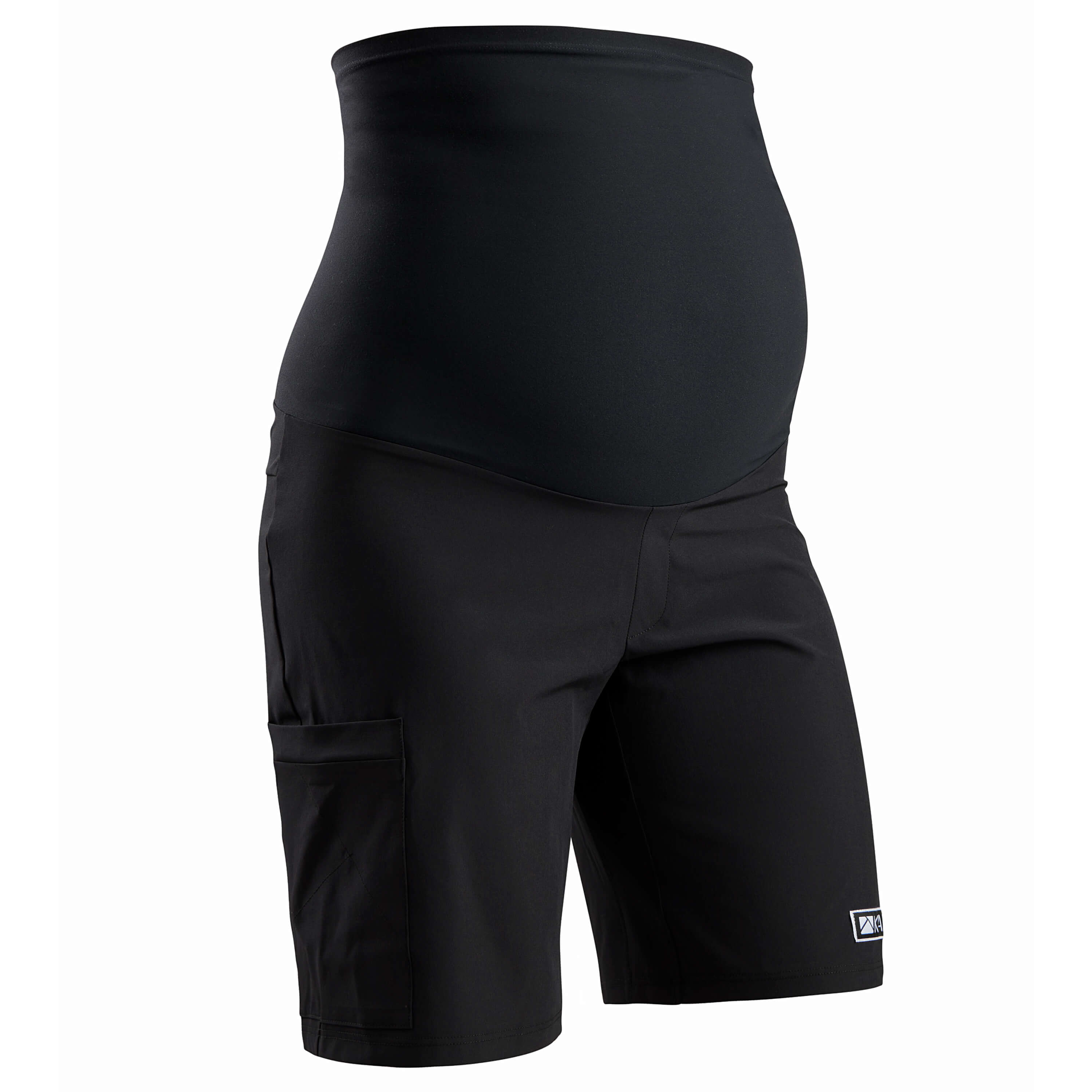 Kokopelli Maternity Mountain Bike/Hike Shorts - Black by Kaden Apparel