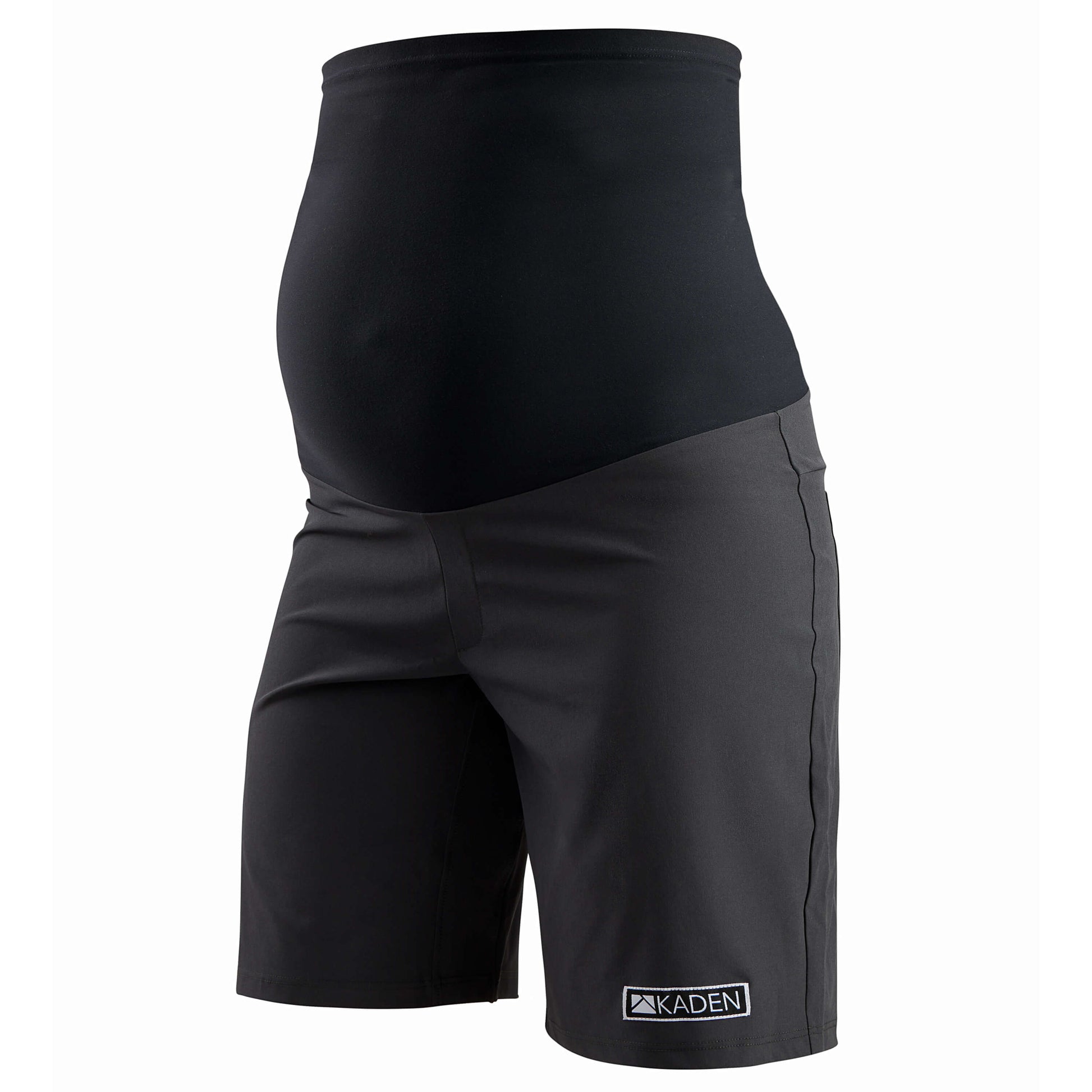 Kokopelli Maternity Mountain Bike/Hike Shorts - Charcoal by Kaden Apparel