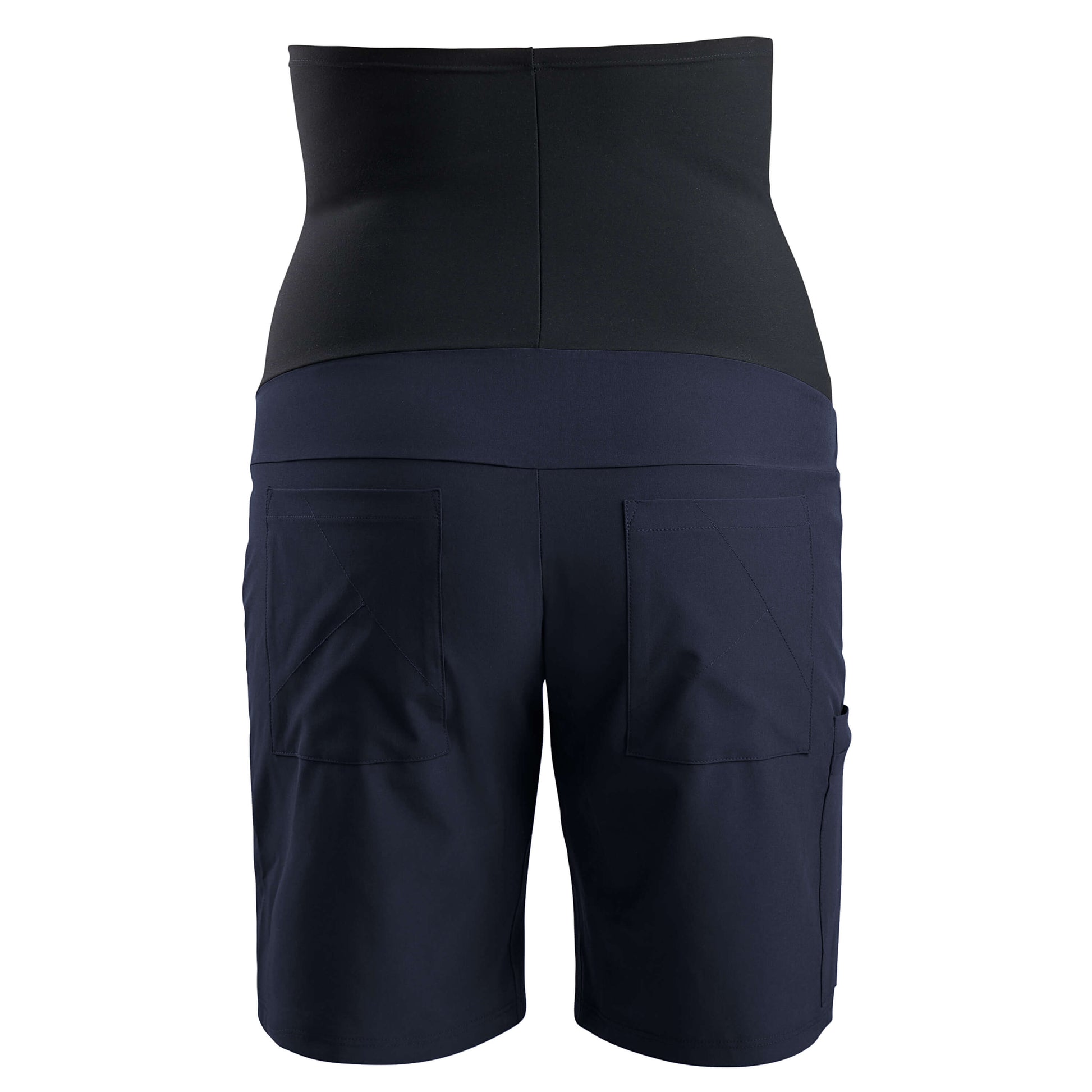 Kokopelli Maternity Mountain Bike/Hike Shorts - Navy by Kaden Apparel