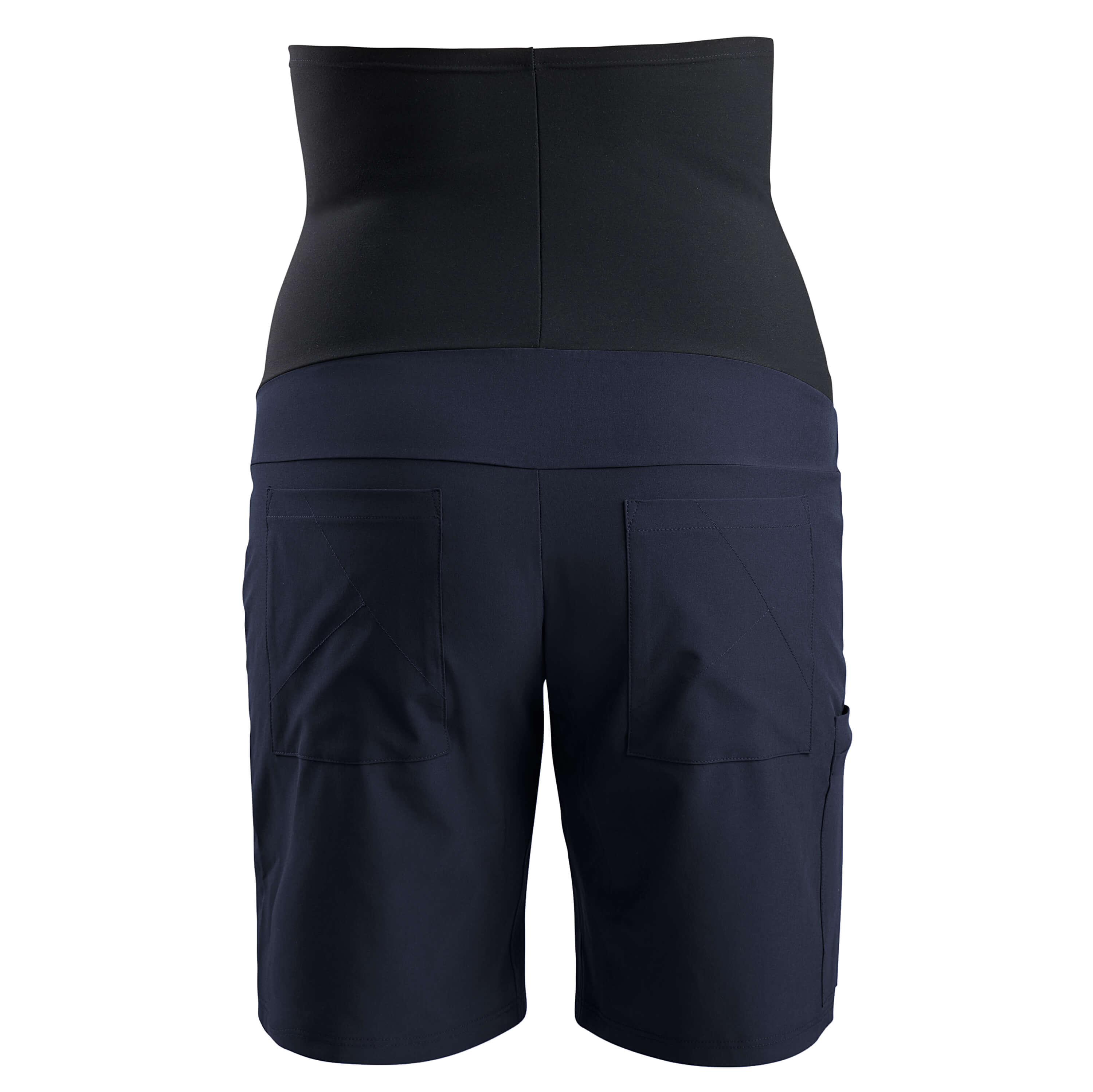 Kokopelli Maternity Mountain Bike/Hike Shorts - Navy by Kaden Apparel