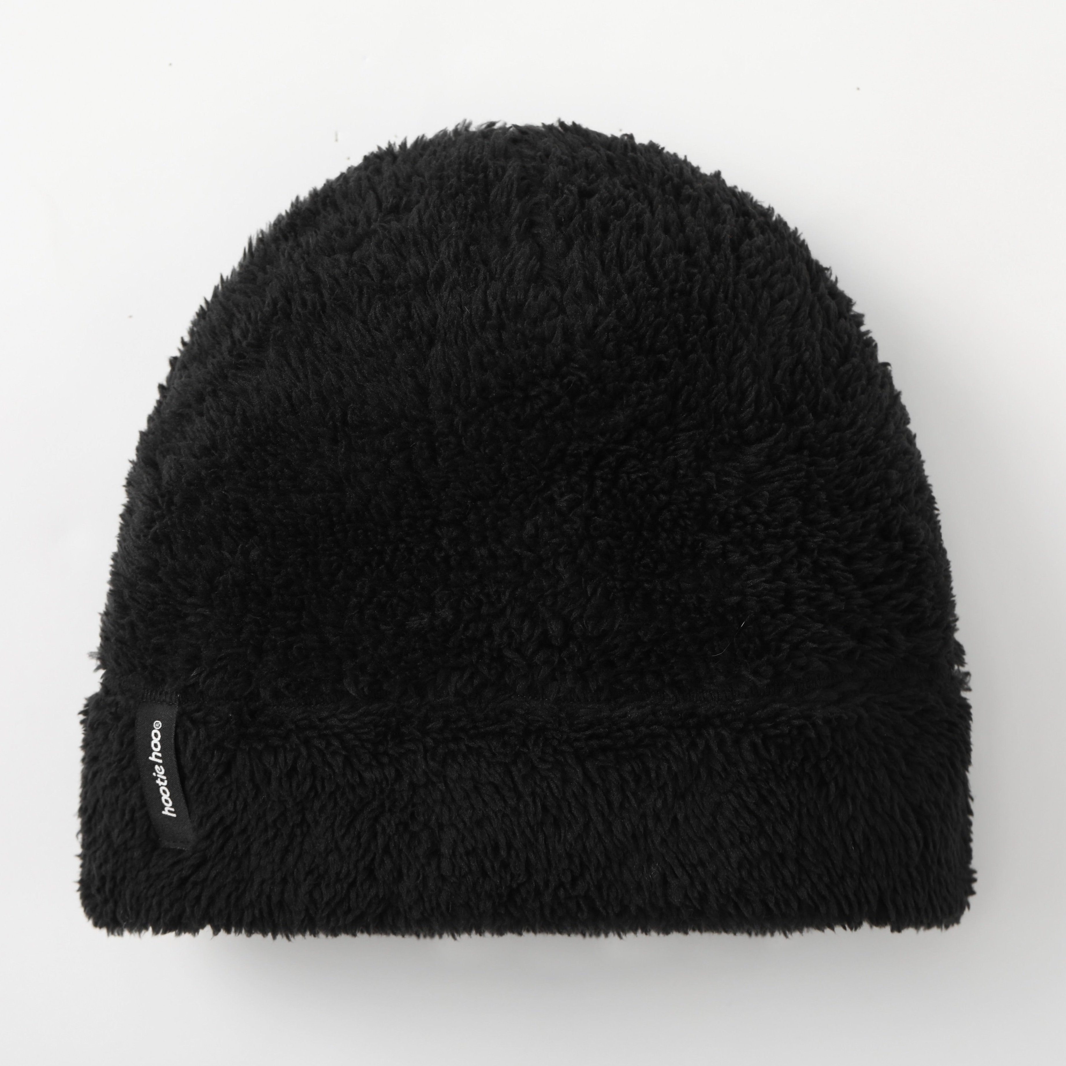 Kids Kozy Fleece Hat - Raven Black by Hootie Hoo