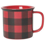 Heritage Mug - Buffalo Check 12oz by Homeportonline