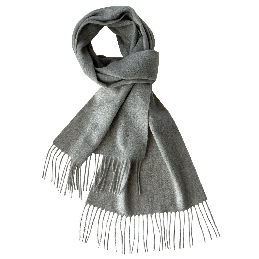Light Grey Cashmere Scarf