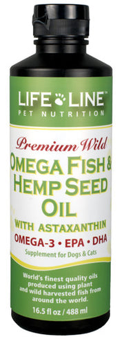 Life Line Omega- & Hemp Seed Oil 16.5oz