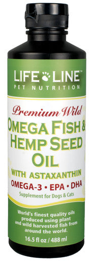 Life Line Omega- & Hemp Seed Oil 16.5oz