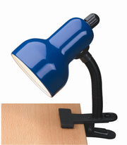 Desk Lamp Clip On In Blue by Homeportonline