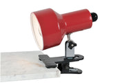 Desk Lamp Clip On I I In Red by Homeportonline