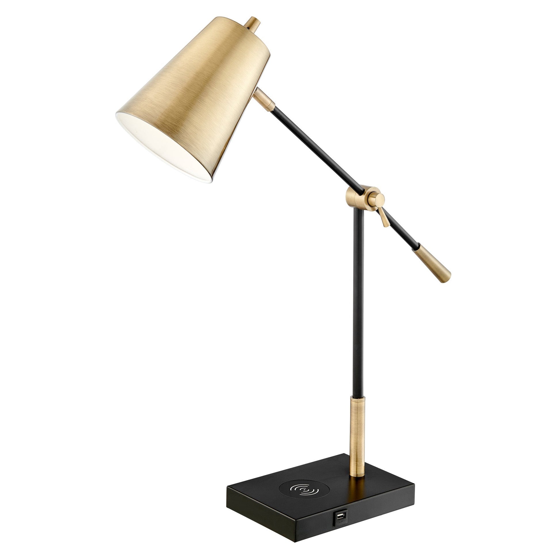 Salma Desk Lamp with Wireless Charging by Homeportonline