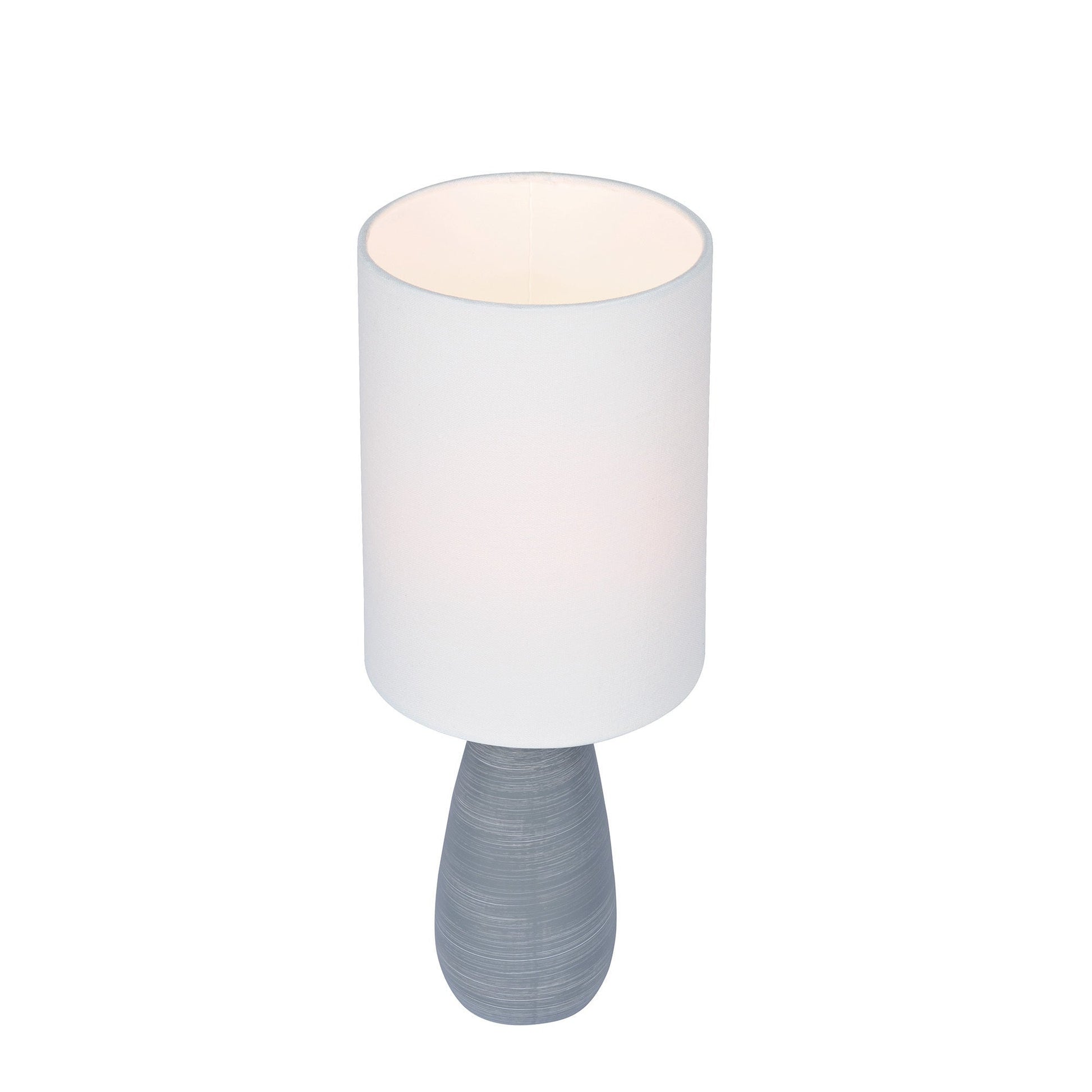 Quatro Mini Grey With White Shade by Homeportonline