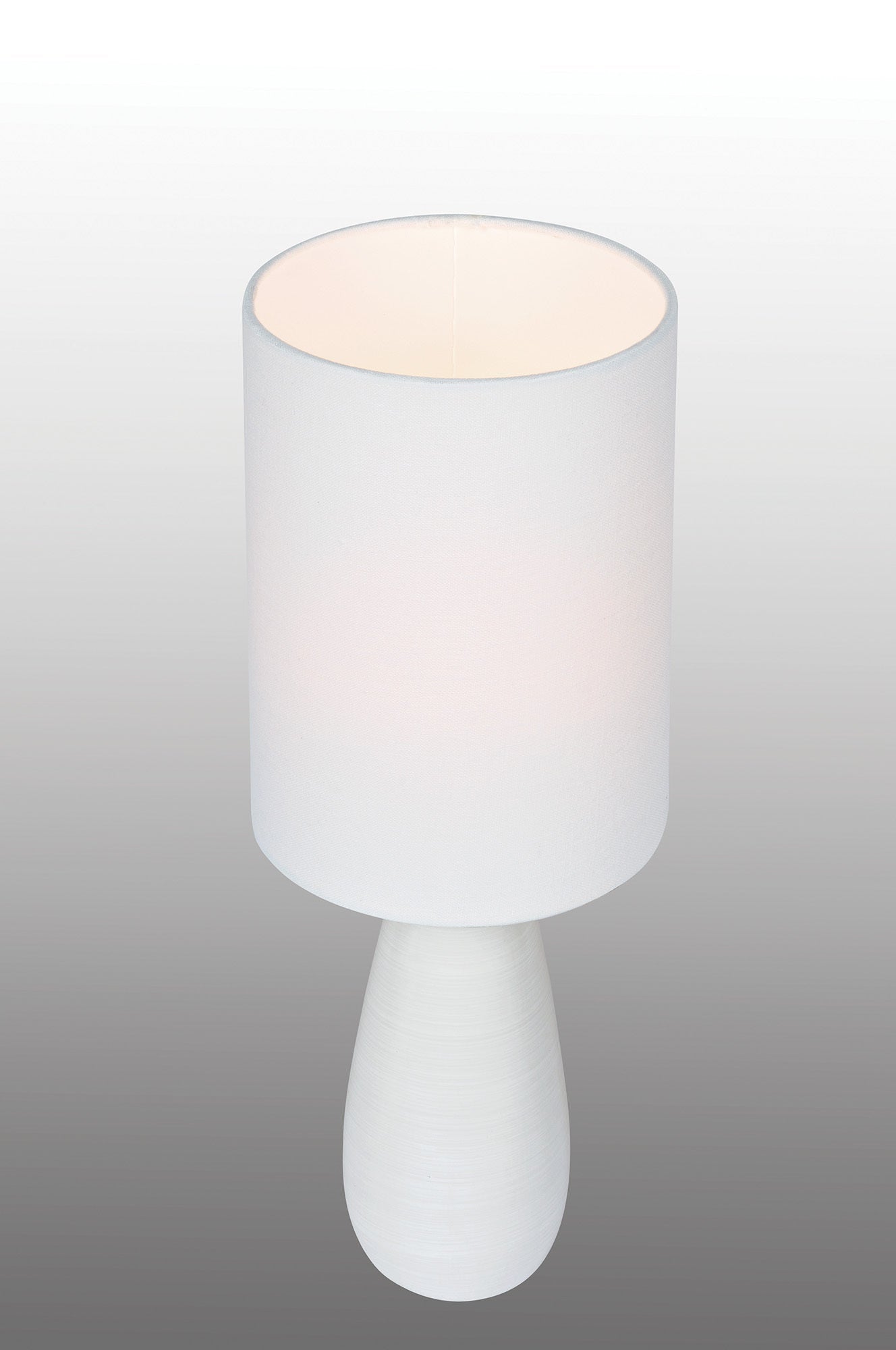 Quatro Mini White With White Shade by Homeportonline