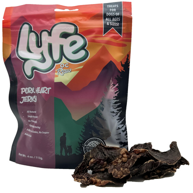 Lyfe Jerky Pork Heart 4oz