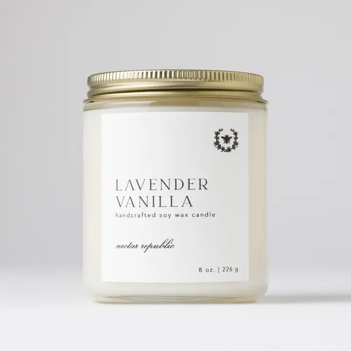 Lavender Vanilla Candle