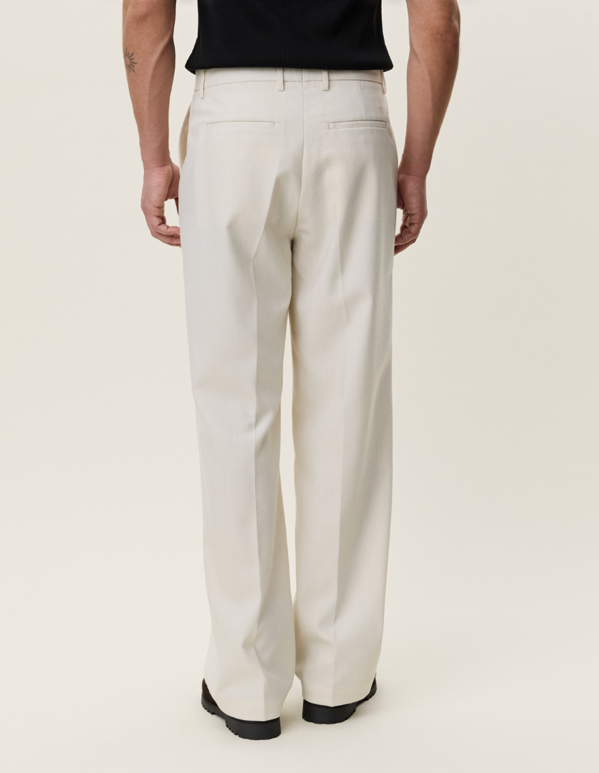 Les Deux Brushed Twill Tailored Pants