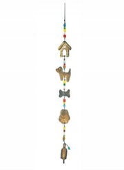 Hanging Decor - A DOG'S RETREAT - Beads & Bells Sun by Homeportonline