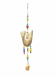 Hanging Decor - A FRIEND OF PEACE Beads & Bells Sun by Homeportonline