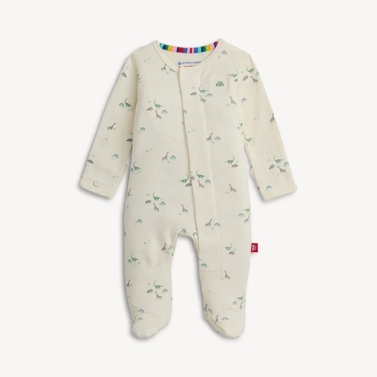 Magnetic Me Organic Cotton Footie | Tiny Diny