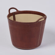 Small Leather Bin