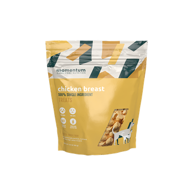 Momentum Carnivore Nutrition Dog Treat Chicken Breast 3oz