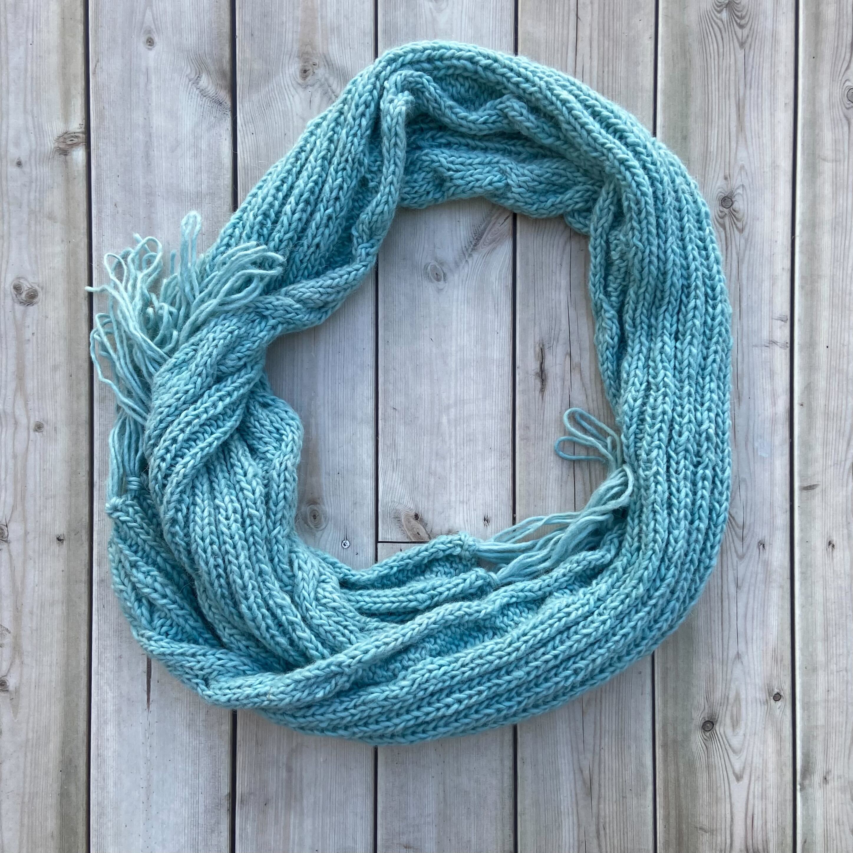 Mr. Blue Sky Alpaca Scarf