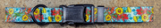 Mtn Straps Collar Wild Flowers 12-18