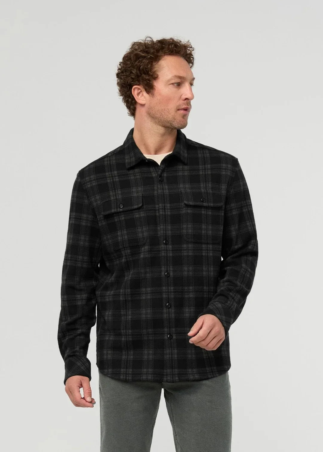 DUER Performance Flannel Overshirt