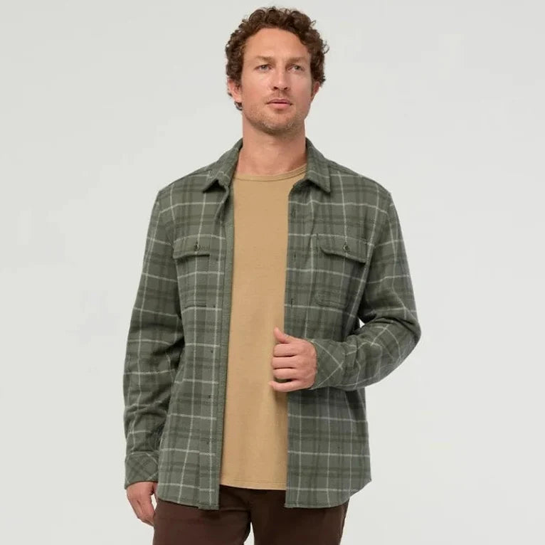 DUER Performance Flannel Overshirt
