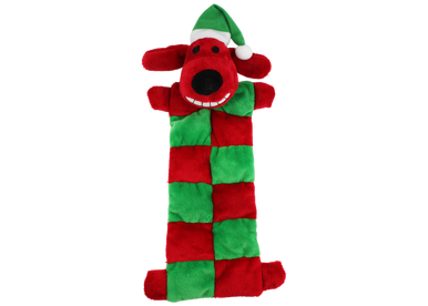 Multipet Loofa SantaSqueaker Mat 12"