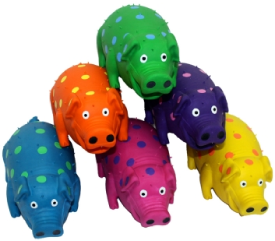 Multipet Piggy Globlet Dog Toy 9"
