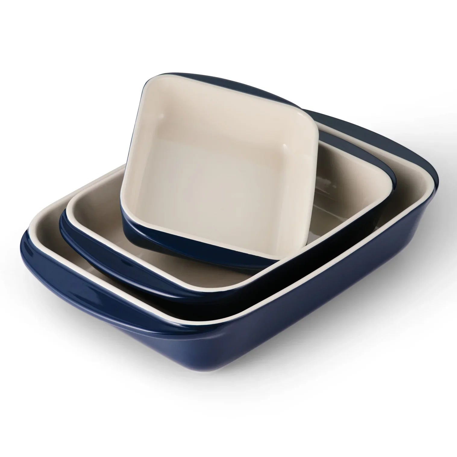 3 Piece Ceramic Bakeware Set by Kiss the Cook