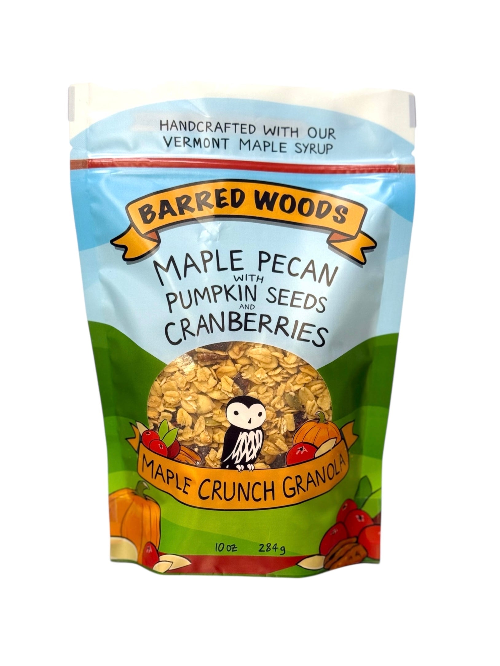 Large Vermont Maple Syrup Gift Box with Maple Crunch Granola by Barred Woods Maple