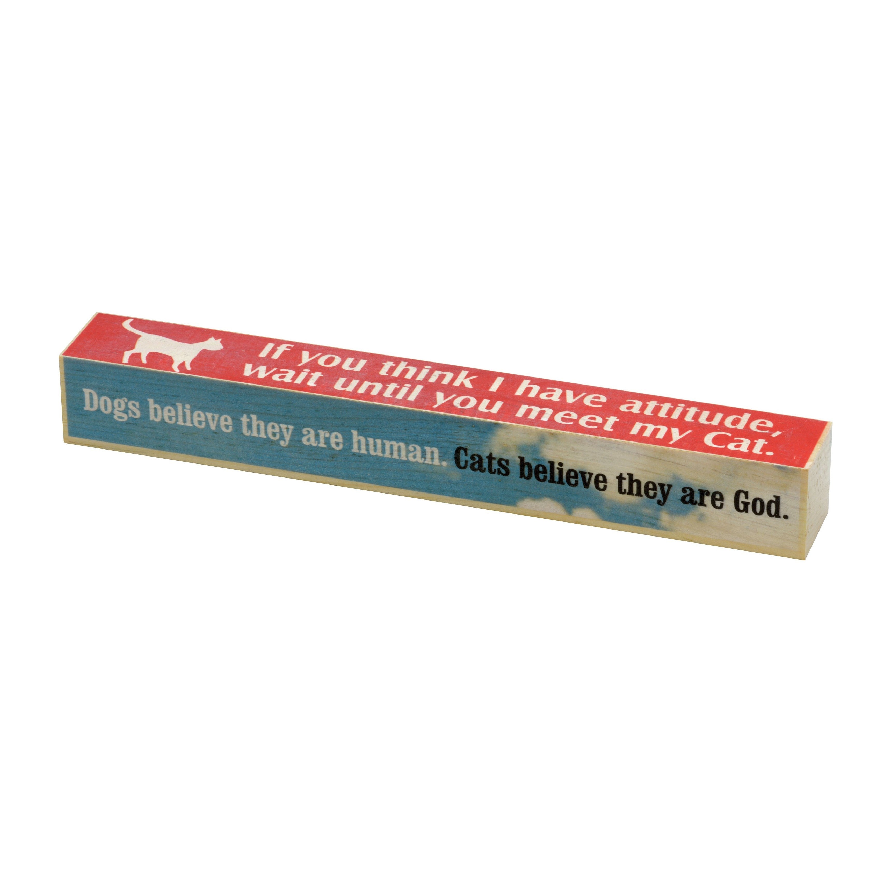 Pets Decorative Block - Maple Landmark Woodcraft