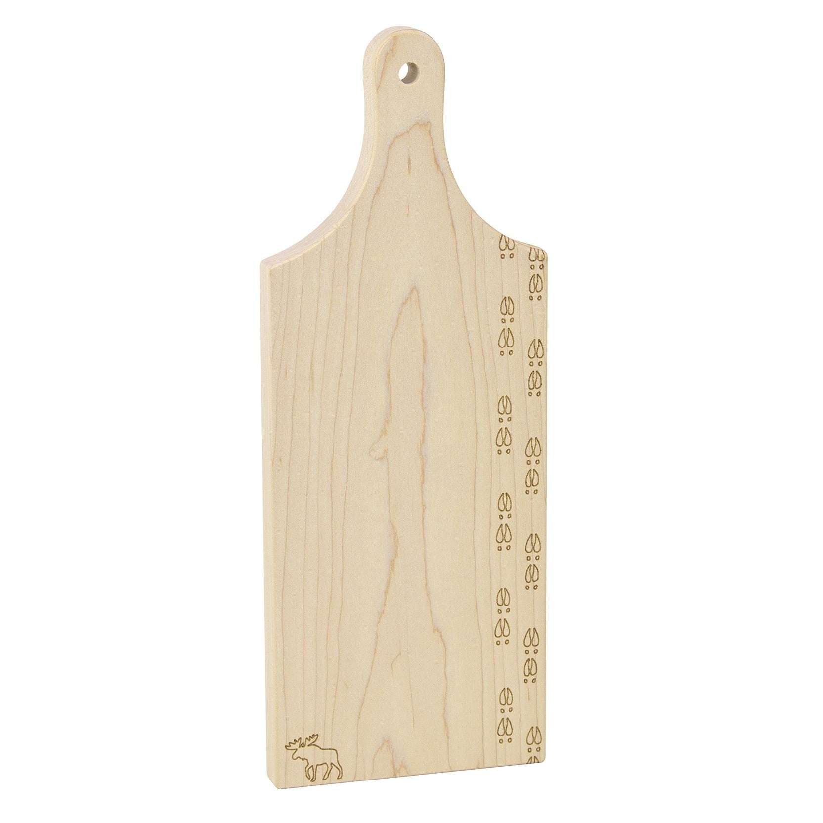 Animal Tracks 13" Maple Cutting Board - Maple Landmark Woodcraft