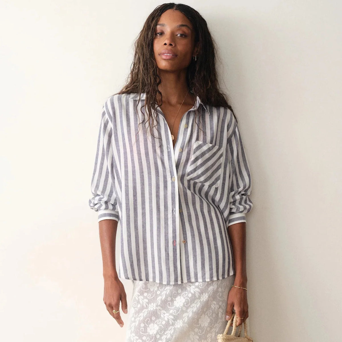 Marine Layer Jane Relaxed Linen Shirt