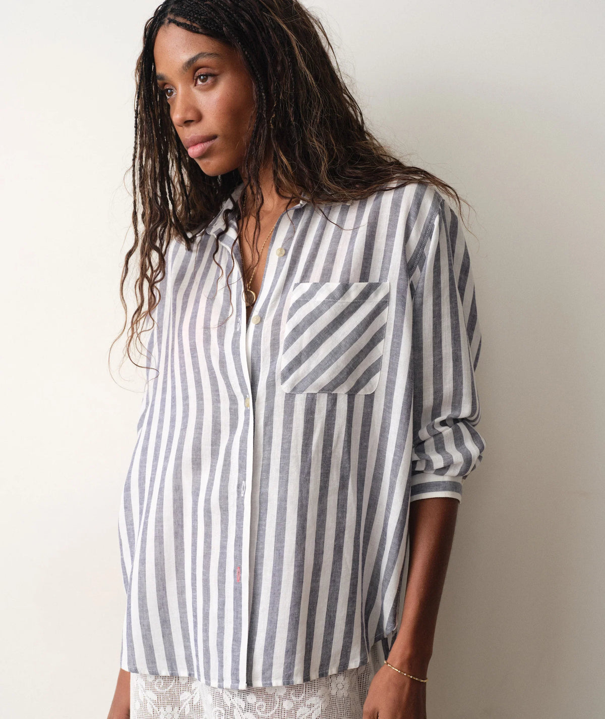 Marine Layer Jane Relaxed Linen Shirt