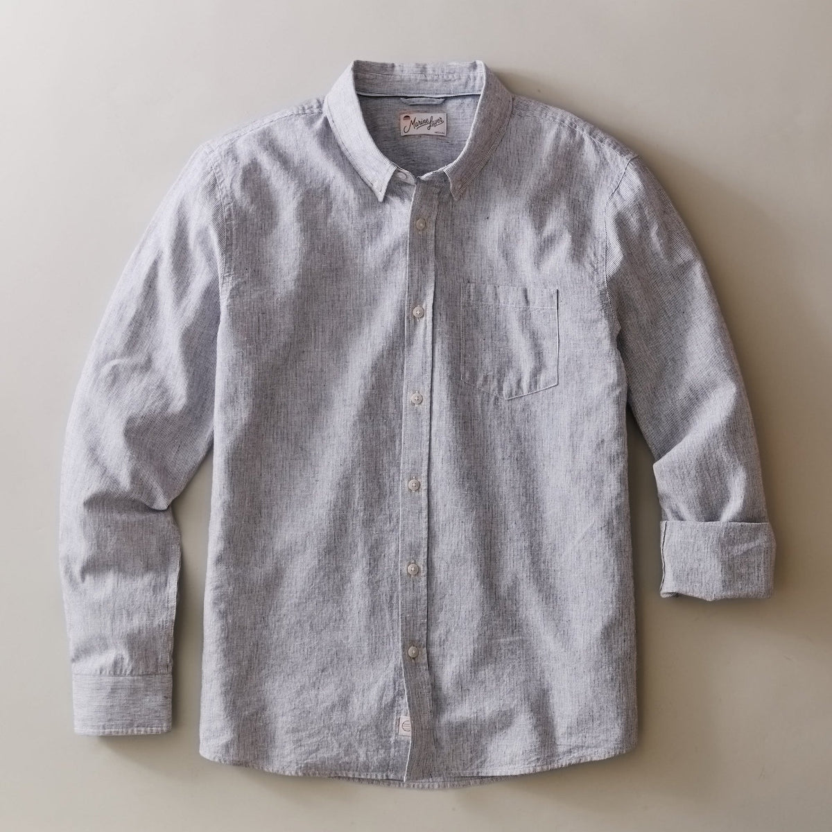 Marine Layer Better-Than-Linen Long Sleeve Shirt