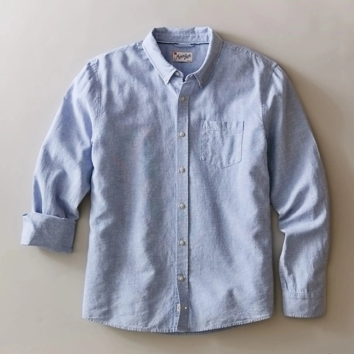 Marine Layer Better-Than-Linen Long Sleeve Shirt