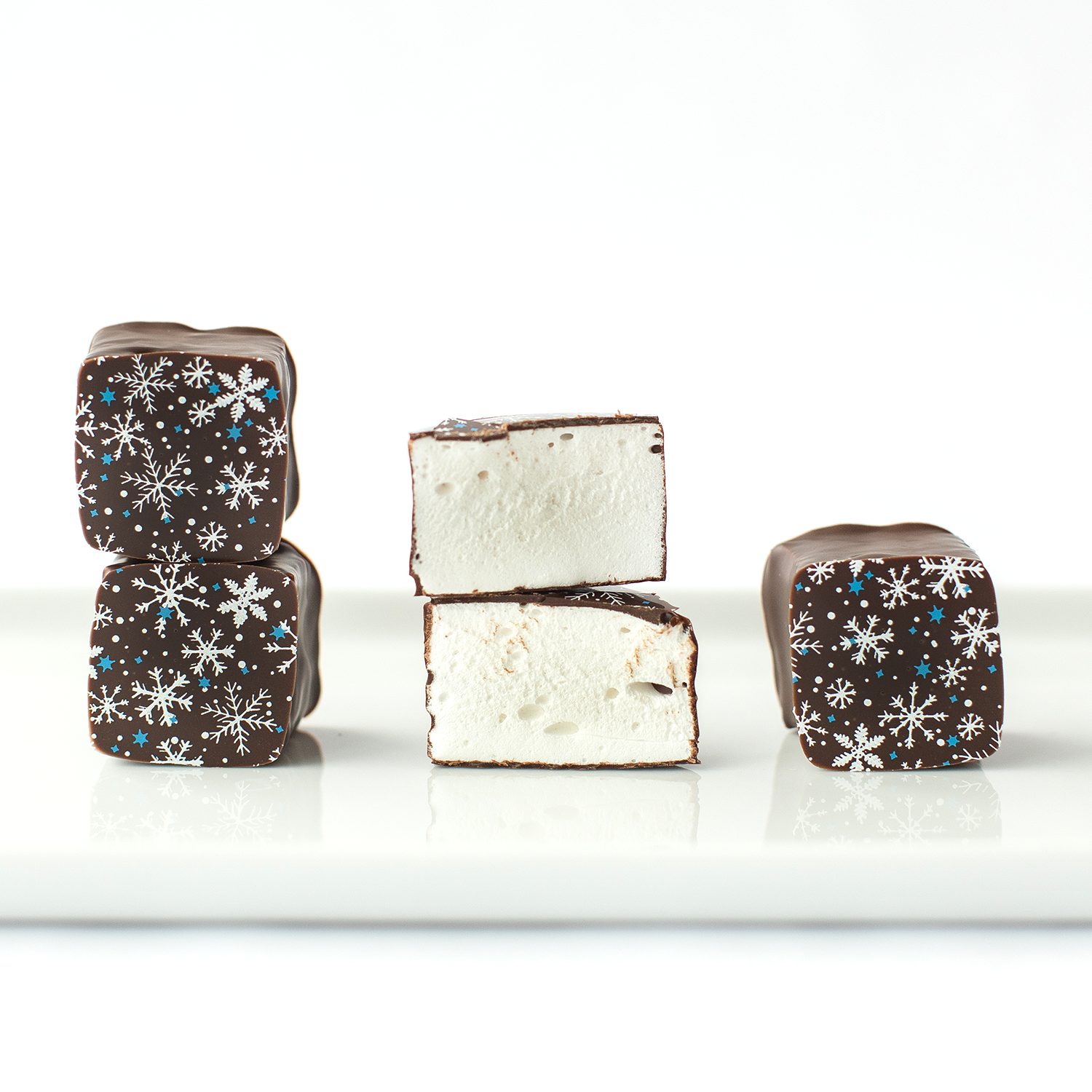 Fluffy Vanilla Marshmallows by NU Chocolat