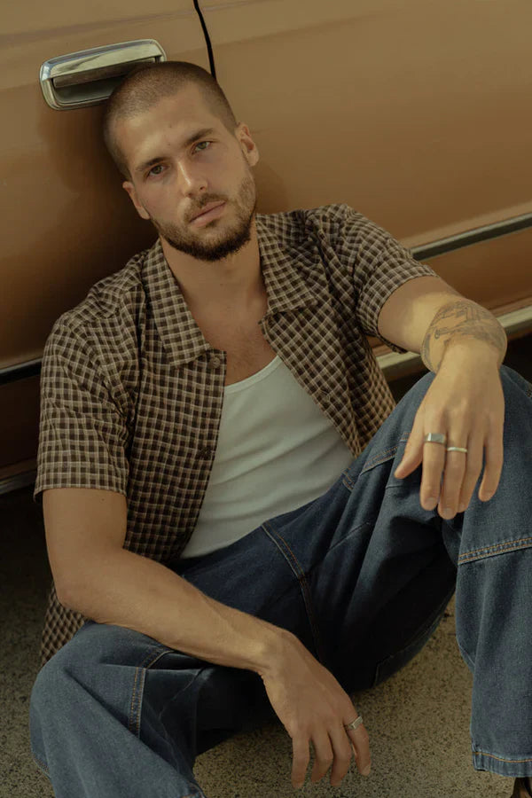 Rhythm Sunday Session Short Sleeve Shirt by Harbour Thread